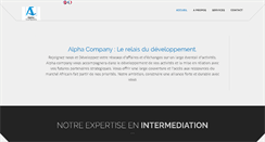 Desktop Screenshot of alphacompany.info